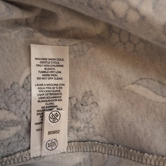 NWT CHICO'S MIXED SOIREE PIPER TEE - Picture 9 of 10